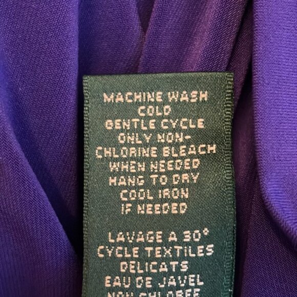 Lauren Ralph Lauren Purple Carleton Sheath Dress - Picture 8 of 8